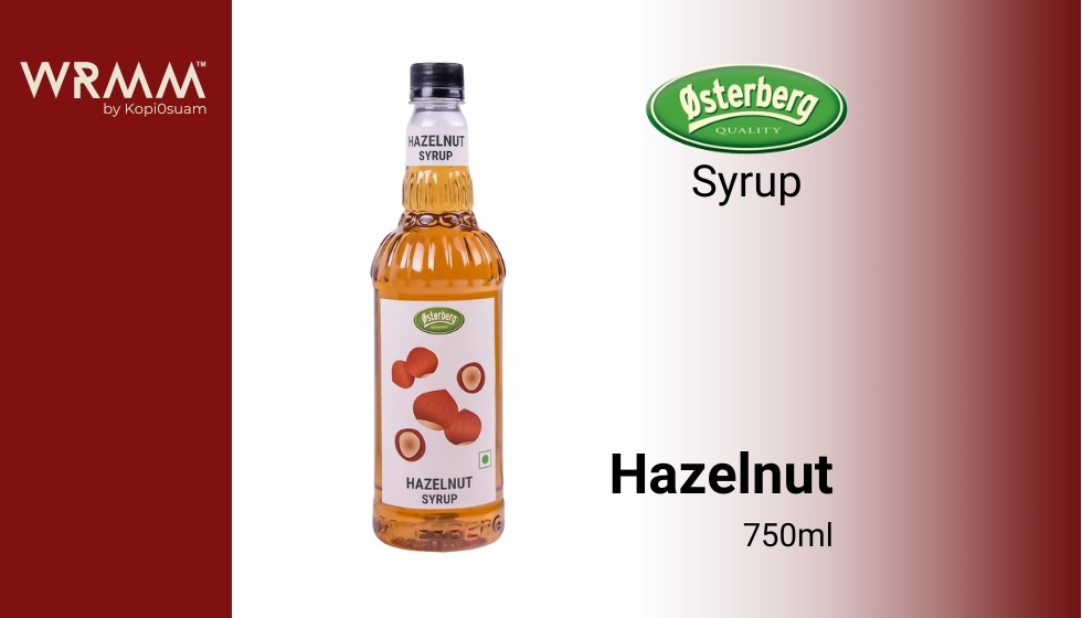 Osterberg Hazelnut Syrup 750ml